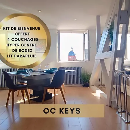 Le Victor Hugo T3 Proche Musee Soulages Apartment Rodez